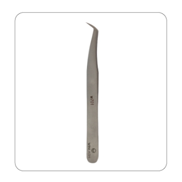 W701-thin-head-Valium-tweezers- simple-silvercolor-winlash