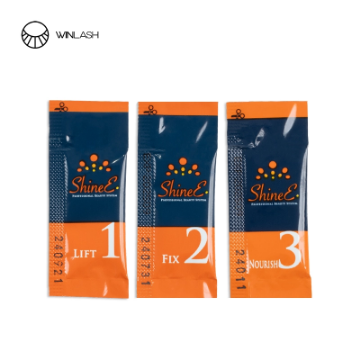 سری ساشه 1.2.3 مواد لیفت مژه و ابرو شاینی