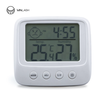 تصویر  دما و رطوبت سنج مدل HTC-12 وین لش (Winlash)