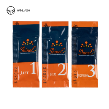 سری ساشه 1.2.3 مواد لیفت مژه و ابرو شاینی