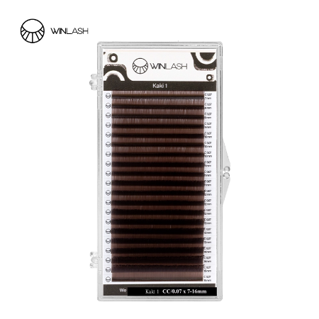 پالت مژه زیتونی تیره Kaki 3 وینلش (Winlash)-وینلش