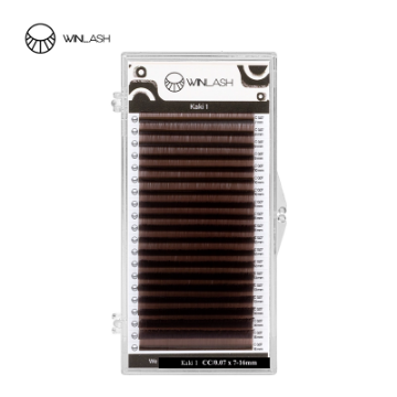 پالت مژه زیتونی تیره Kaki 3 وینلش (Winlash)-وینلش